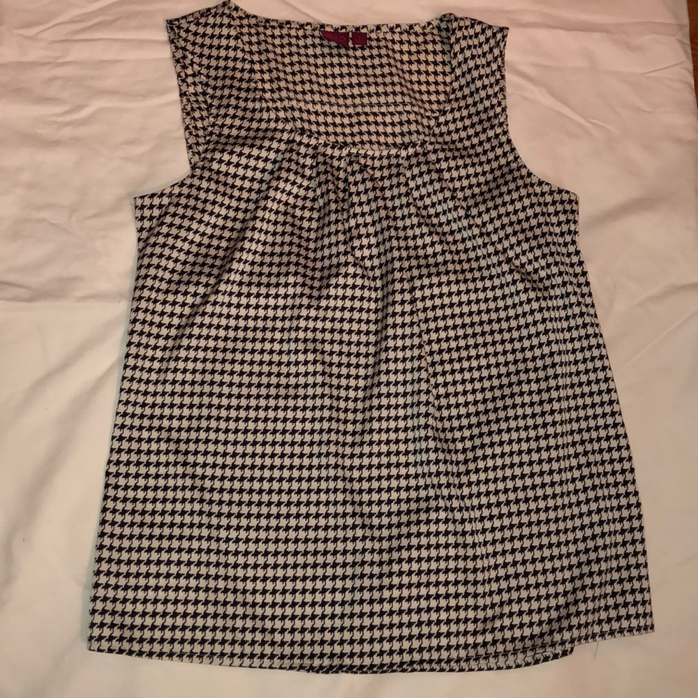 Houndstooth camisole